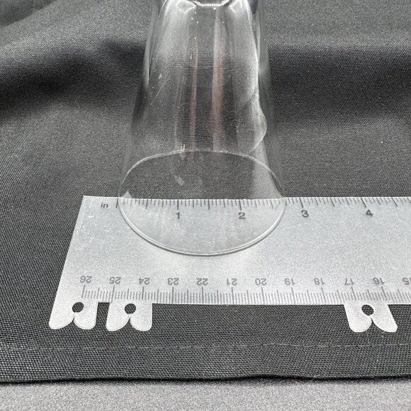 Vtg Black Base Wine Glasses Set of 2 Cristal d’Arques French Barware Art Deco - Picture 5 of 8